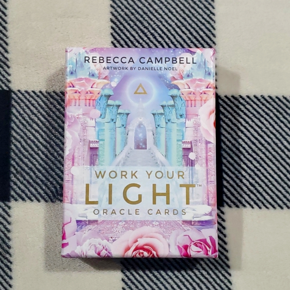 Work Your Light 44-card Oracle Tarot Card Deck by Rebecca Campbell